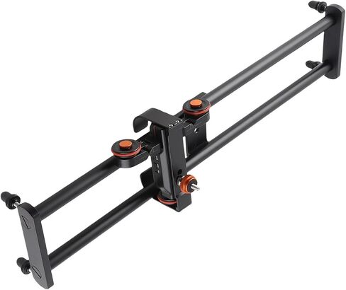 HURRISE Camera Video Track Motorized Electric Slider for Smartphone & Camera 62cm Length, Adjustable Speed, Durable Design in Kuwait