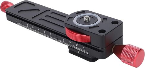 Vikye Macro Slider Rail with 22LBS Load Capacity for Stable Closeup Photography, Arrow Storage Case Plate for Easy Setup, Aluminum Alloy Material in Kuwait