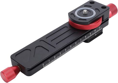 Vikye Macro Slider Rail with 22LBS Load Capacity for Stable Closeup Photography, Arrow Storage Case Plate for Easy Setup, Aluminum Alloy Material in Kuwait