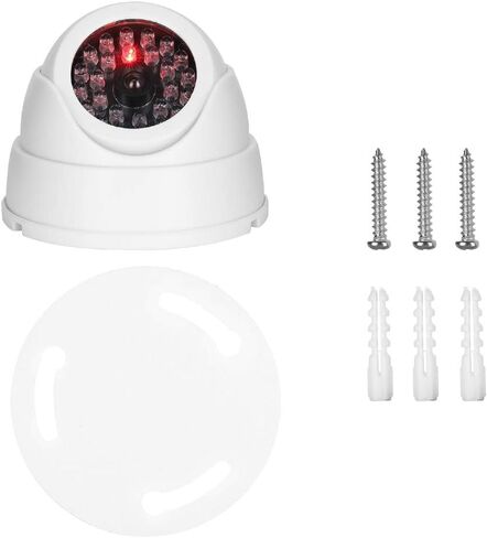 Wireless Indoor Outdoor Dome Simulated Surveillance Camera with 30pcs Dummy IR LEDs in Kuwait