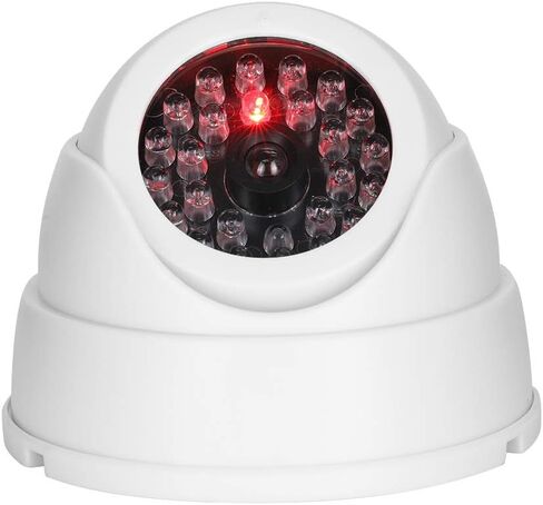 Wireless Indoor Outdoor Dome Simulated Surveillance Camera with 30pcs Dummy IR LEDs in Kuwait