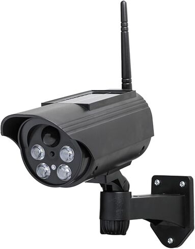 Weatherproof Realistic Solar Fake Security CCTV Camera Outdoor Surveillances Easy Installation for House Business Security Camera Solar Powered in Kuwait