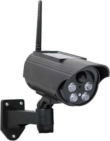 Weatherproof Realistic Solar Fake Security CCTV Camera Outdoor Surveillances Easy Installation for House Business Security Camera Solar Powered in Kuwait