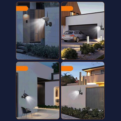 Weatherproof Realistic Solar Fake Security CCTV Camera Outdoor Surveillances Easy Installation for House Business Security Camera Solar Powered in Kuwait