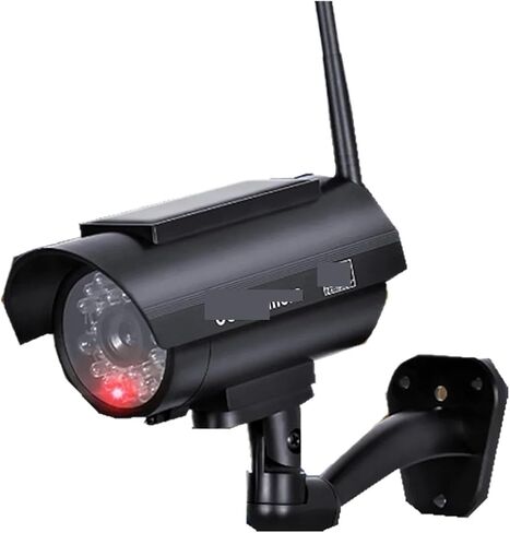 Dummy Fake Camera Solar Powered CCTV Security WiFi Outdoor Video Surveillance Dummy Camera in Kuwait