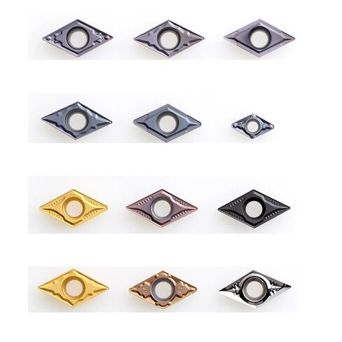 10PCS DCMT070202 DCMT070204 DCMT070208 MV HAH TM HQ HMP HM MP Alloy Turning Tools CNC Lathe Cutter Carbide Inserts in Kuwait