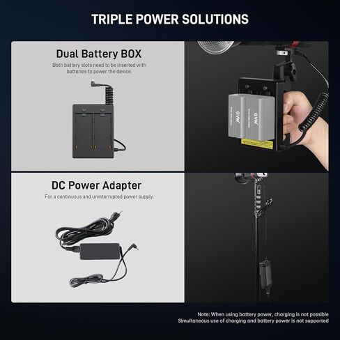 GVM PL60C RGB COB LED Video Light, 60W Portable Photography Studio Light, 2700K-6800K Full Color Output, CRI97+, App Control, 16 FX Effects for Photography, YouTube, Filmmaking & Content Creation in Kuwait