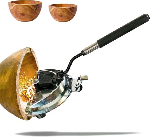 Woodcut Bowlsaver Coring System with Two High-Strength Blades for Coring Bowl Blanks 3"(75mm) to 12"(300mm) on Woodturning Lathe BSVR in Kuwait