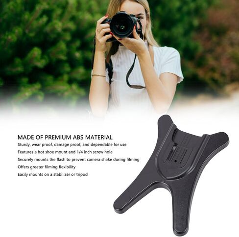 Camera Flash Stand with 1/4 inch Interface, for 580EXII 580EX SB400 SB600 SB800 EF500 Z3 AF360FGZ AF540FGZ Flash Hot Shoe Mount Stand Holder in Kuwait