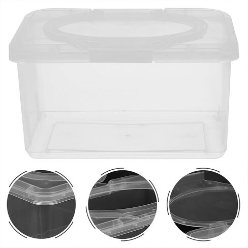 ORFOFE Wipes Box and Refillable Wipes Dispenser with Lid Pp Plastic Dustproof Container for Bathroom and Diaper Bag 2pcs in Kuwait
