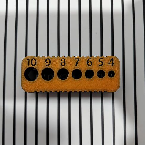 Drill Guide for 4-10mm Bits, Precision Drill Guide Block with Scale, Portable Drilling Locator for Wood Drywall, Straight Hole Drilling Tool (orange and black) in Kuwait