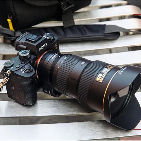 VILTROX NF-E1 Lens Mount Adapter F Mount Lens to E Mount Camera Converter Ring Auto Focus Adapter for Nikon F Mount Lenses to Sony E Mount Camera a9 Series a7 Series a6x00 Series in Kuwait