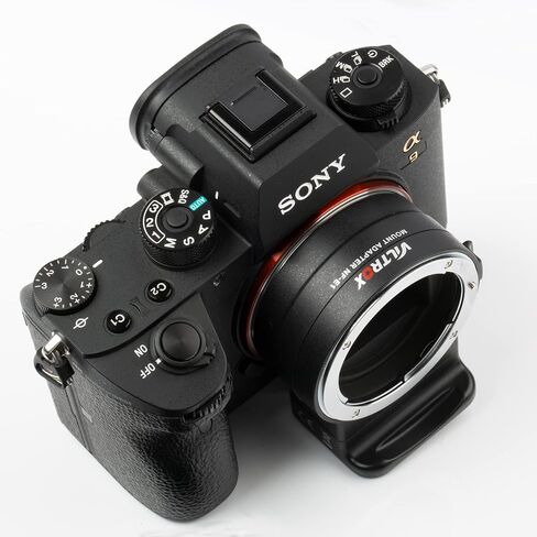 VILTROX NF-E1 Lens Mount Adapter F Mount Lens to E Mount Camera Converter Ring Auto Focus Adapter for Nikon F Mount Lenses to Sony E Mount Camera a9 Series a7 Series a6x00 Series in Kuwait