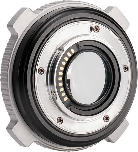 EF-M2 Pro Auto-Focus Lens Adapter 0,71x Speed-Booster with Security Lock Compatible for Canon EF Lens to M4/3 Camera Iumix/oIympus/bmpcc (MFT-Mount) in Kuwait