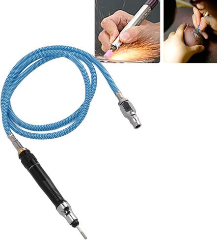 Air Pencil Die Pneumatic Grinder, High Speed Cutting Tool for Precision Works, 1/4" Alloy Steel NPT Connector for Workers in Kuwait