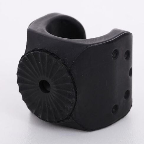 4 Pieces Universal Flashlight Holder Torch Mounting Brackets Flashlight Mount Holder Flashlight Mounting Brackets Versatile Clip Mount for LED Flash Light or Similar Items with Screws(Black, Small) in Kuwait