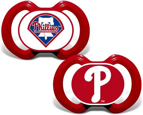 Baby Fanatics Php2000: Philadelphia Phillies Pacifier 2-Pack in Kuwait