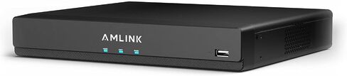 AMLINK 12MP 8CH AI NVR (8-Port PoE), Smart NVR, Human Detection & Vehicle Detection - Supports 8 x 12MP IP Cameras, Supports 1 x 20TB HDD (Not Included) ALN-4108E in Kuwait