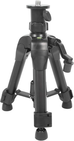 Generic Level Tripod, Space Aluminum Level Tripod Stand, 0.45m Telescopic Height with Bubble and 3 Way Stabilizer, Thickened Support for Measuring Layout Jobsite Use in Kuwait