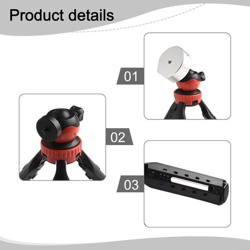 Tripod Mount Kit for STARLINK, Adjustable Height 2.4 inch, Compact & Portable with Tilt Adjustment, Includes Adapter and Ground Spikes for Outdoor Use in Kuwait