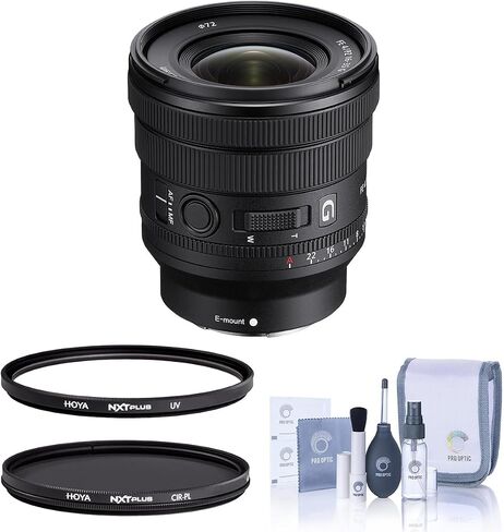 Sony FE PZ 16-35mm f/4 G Lens for Sony E Bundle with Hoya NXT Plus 72mm 10- in Kuwait