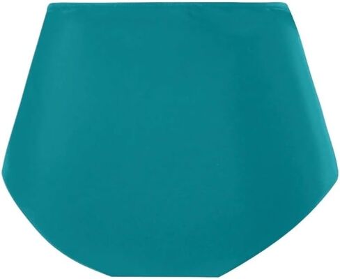 Women High Waist Control Solid Bikini Bottom for Summer Beach in Kuwait