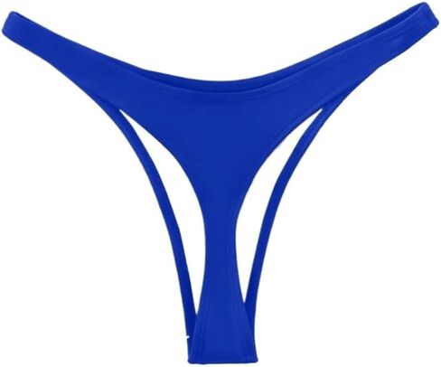 Womens Solid Color Sexy Bikini Bottom Thong Summer in Kuwait
