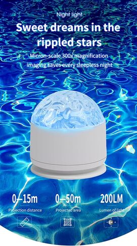 2 in 1 Galaxy Light, 16 Color Aurora Night Light Projector, Ocean Wave Projector with Remote Control, USB Recharge Northern Lights Projector for Bedroom Home Decor Gifts (Aurora & Wave) in Kuwait