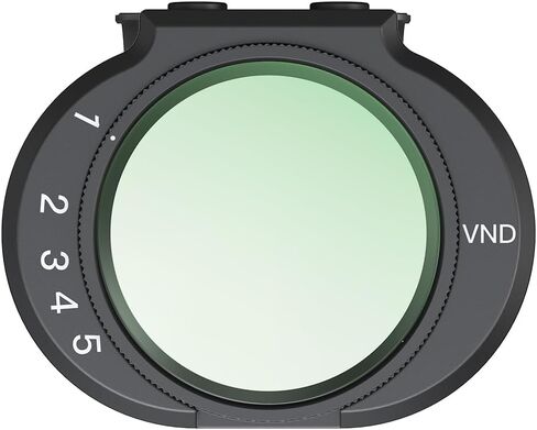 Potensic ND Filter Compatible with Atom 2 Drone, Only for F1.8 Aperture, ND2 to ND 32, 5 Stops Adjustment, Drone Lens Accessory in Kuwait