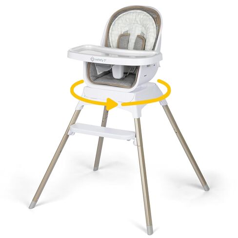 Safety 1st Grow and Go Essential Rotating High Chair, French Grey in Kuwait