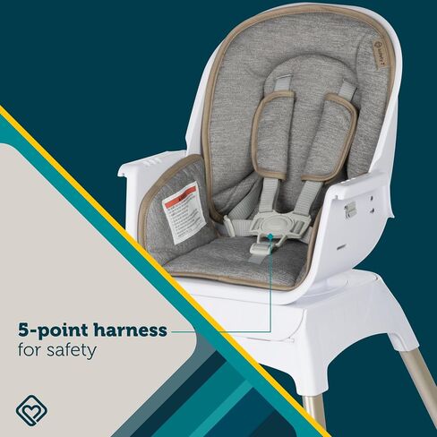 Safety 1st Grow and Go Essential Rotating High Chair, French Grey in Kuwait