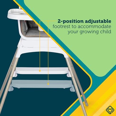 Safety 1st Grow and Go Essential Rotating High Chair, French Grey in Kuwait