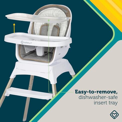 Safety 1st Grow and Go Essential Rotating High Chair, French Grey in Kuwait