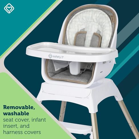 Safety 1st Grow and Go Essential Rotating High Chair, French Grey in Kuwait