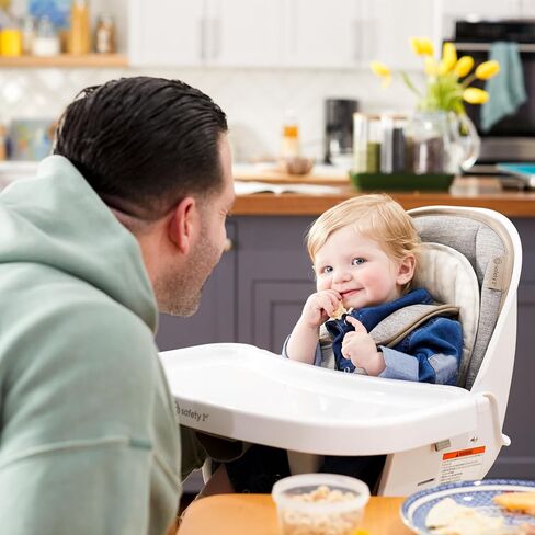 Safety 1st Grow and Go Essential Rotating High Chair, French Grey in Kuwait