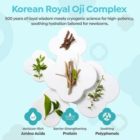 GOONGBE Baby Shampoo & Bath - Korean Baby Wash - Hypoallergenic Head to Toe Cleanser - Paraben-Free Formula For Sensitive Hair & Skin, 11.8 fl.oz. in Kuwait
