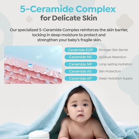 GOONGBE Baby Shampoo & Bath - Korean Baby Wash - Hypoallergenic Head to Toe Cleanser - Paraben-Free Formula For Sensitive Hair & Skin, 11.8 fl.oz. in Kuwait