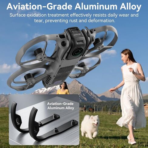 Avata 360 Gimbal Bumper Guard - Gimbal Protective Cover for DJI Avata 360 Drone Accessories Aluminum Alloy Anti-Collision Bumpers Bar Front Bumper Camera Protector in Kuwait