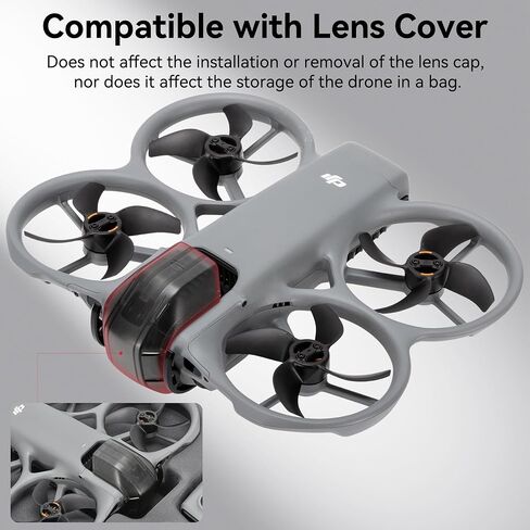 Avata 360 Gimbal Bumper Guard - Gimbal Protective Cover for DJI Avata 360 Drone Accessories Aluminum Alloy Anti-Collision Bumpers Bar Front Bumper Camera Protector in Kuwait