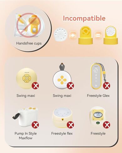 Replacement Valves and Membranes for Medela Breast Pumps (4-Pack) – BPA-Free Food-Grade Silicone Parts Compatible with Pump in Style, Swing, Lactina, Symphony, Harmony in Kuwait