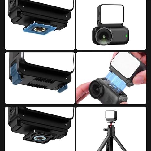 Mini Selfie Fill Light for DJI Osmo Nano,IPX4 Waterproof Quick Release Magnetic Portable Photography Supplementary Lighting for DJI Osmo Nano Shooting Accessories in Kuwait