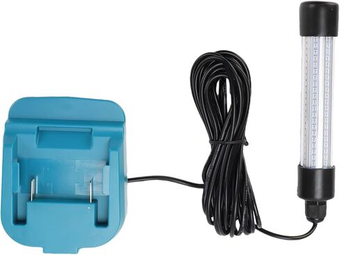 Asixxsix Underwater Fishing Light, IP68 1300LM Night Fishing Light, Green with USB Charging Ports for Night Ice Dock in Kuwait