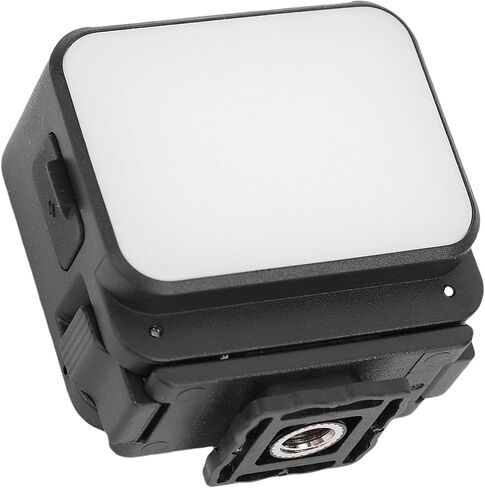 LED Fill Light for Hero 13-9 | 3-Color Temperature, 4 Brightness Levels, IPX4 with Cold Shoe & 1/4in Screw in Kuwait