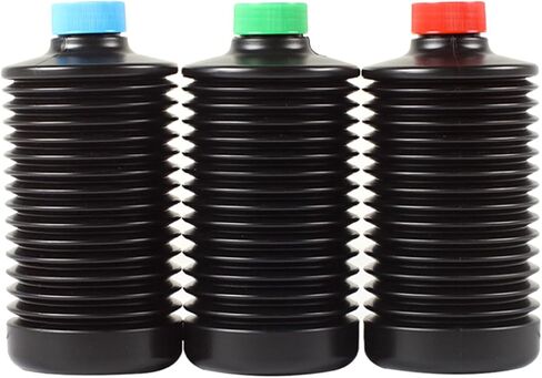 Foldable Darkroom Bottle Light-Blocking Compressible Liquid Container for Photo Processing Agent in Kuwait