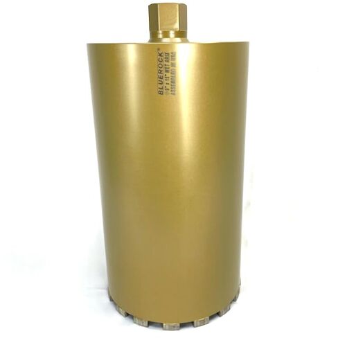 Ultra Premium BLUEROCK 9" ARIX Turbo Diamond 1-1/4"-7 Thread Wet Type Coring Bit for Drilling Concrete Rebar Asphalt Brick Rock Masonry Hole Barrel Coring in Kuwait