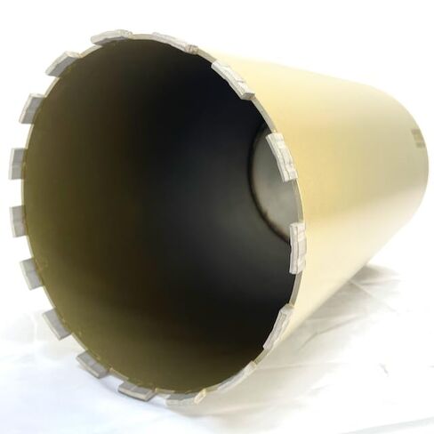 Ultra Premium BLUEROCK 9" ARIX Turbo Diamond 1-1/4"-7 Thread Wet Type Coring Bit for Drilling Concrete Rebar Asphalt Brick Rock Masonry Hole Barrel Coring in Kuwait