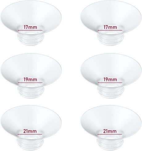 2 Full Set Collector Cup Compatible with Momcozy M5,Only for M5 Breast Pump Replacement Accessories with 24mm Flange, Collector Cup, Duckbill Valve, Diaphragm in Kuwait