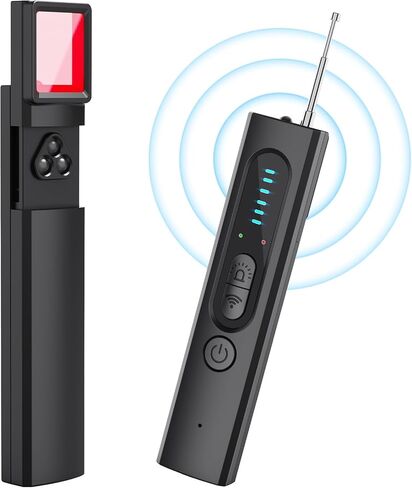 Hidden Camera Detector, 2026 AI Upgraded Spy Camera Finder | 5 Sensitivity Levels 4 Detection Modes, 25H Working Time, Signal Scanner Device Finder for Hotel Car Office Home Travel in Kuwait