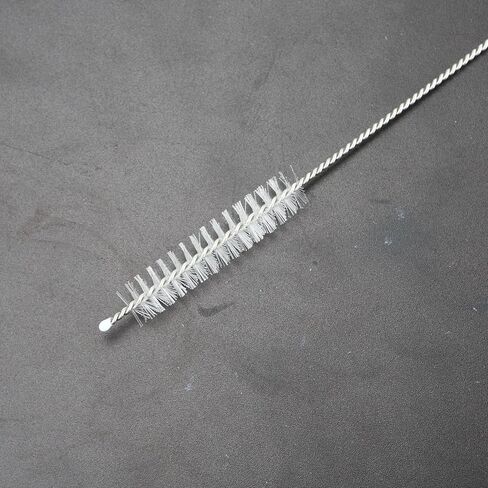 100Pcs Extra Long Straw Cleaner Brush Bulk - 8" x 3/8" (10mm) Resuable Drinking Pipe Cleaners, Stainless Cleaning Brush Set for Tumbler Sippy Cup Bottle Tube Tea Pot Spout in Kuwait