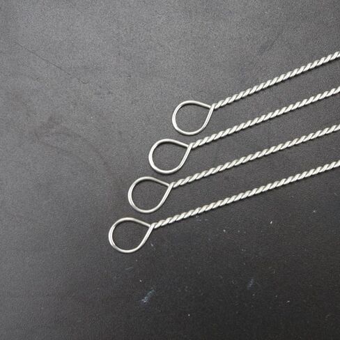 100Pcs Extra Long Straw Cleaner Brush Bulk - 8" x 3/8" (10mm) Resuable Drinking Pipe Cleaners, Stainless Cleaning Brush Set for Tumbler Sippy Cup Bottle Tube Tea Pot Spout in Kuwait